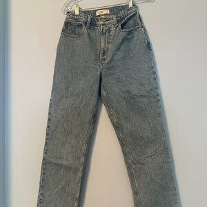 Abercombie curve love straight jeans